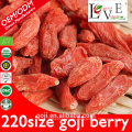 Bio Goji Beeren mit Null Pestizid / wenig Zucker Chinesische Wolfsbeere in Ningxia